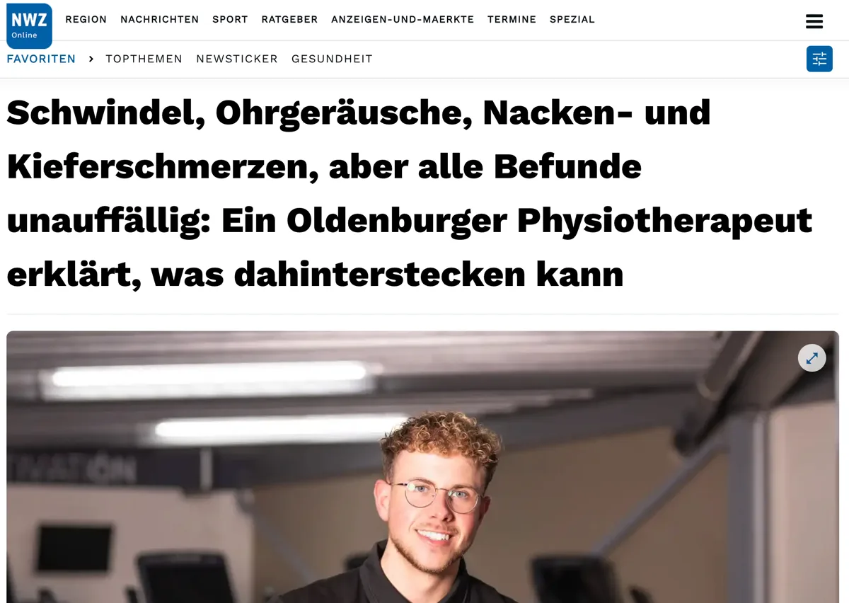 Der Artikel auf NWZ Online